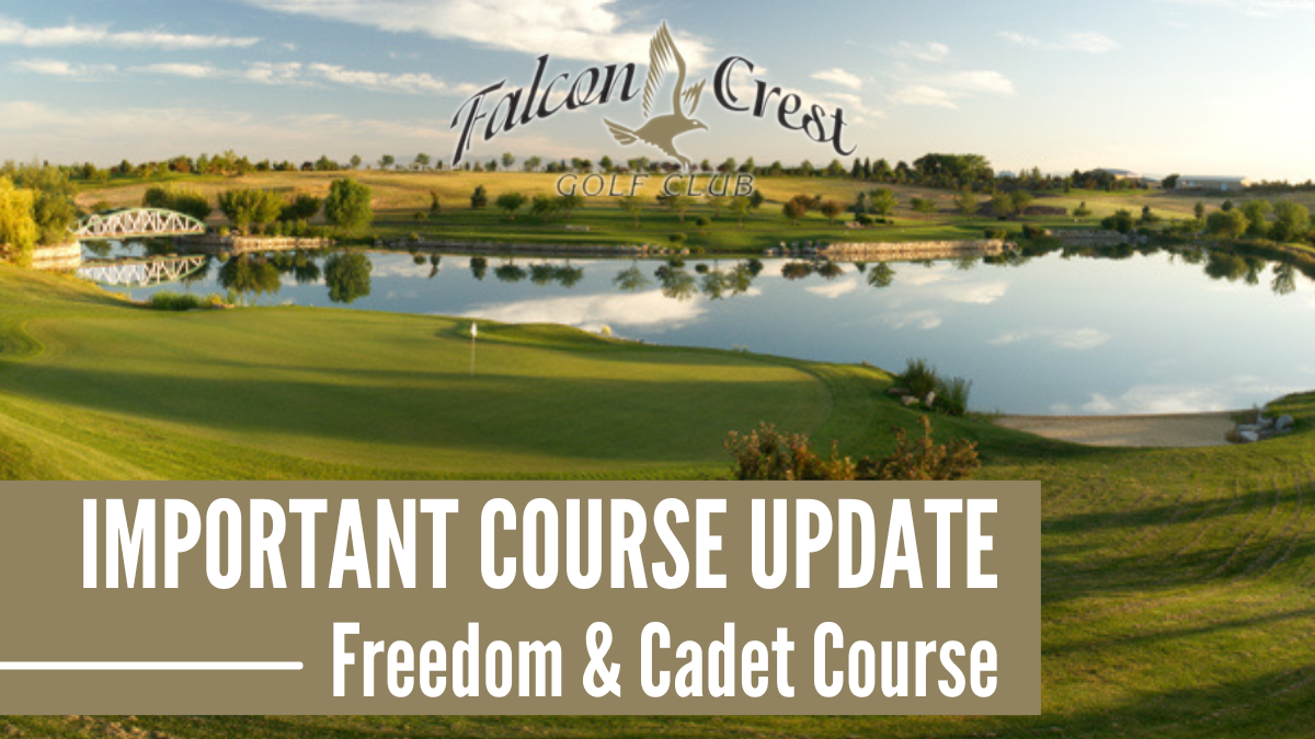 Cadet & Freedom Course Closed – 11/20-21